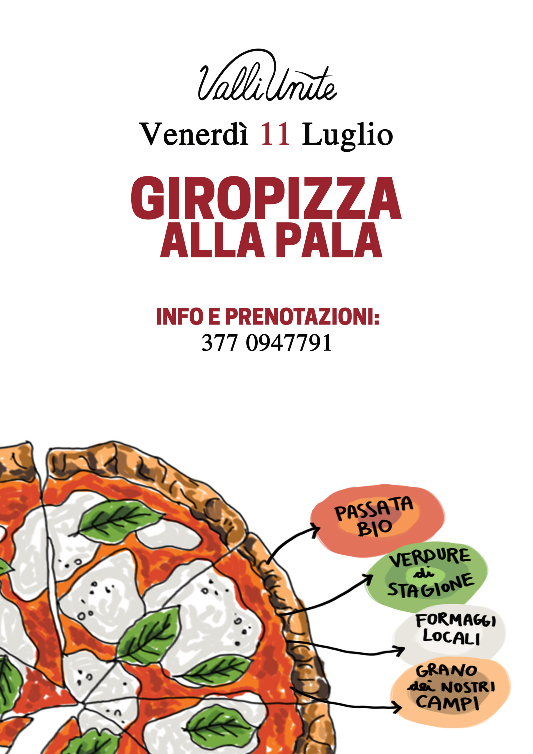 GIROPIZZA ALLA PALA!
