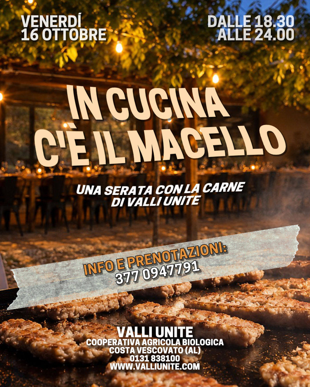IN CUCINA C’E’ IL MACELLO